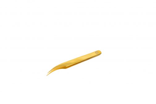 Pinzette spitz gold für Eyelashes