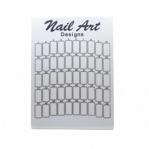 Nail Art (Nageldesign) Ständer zur Präsentation – schwarz/weiß