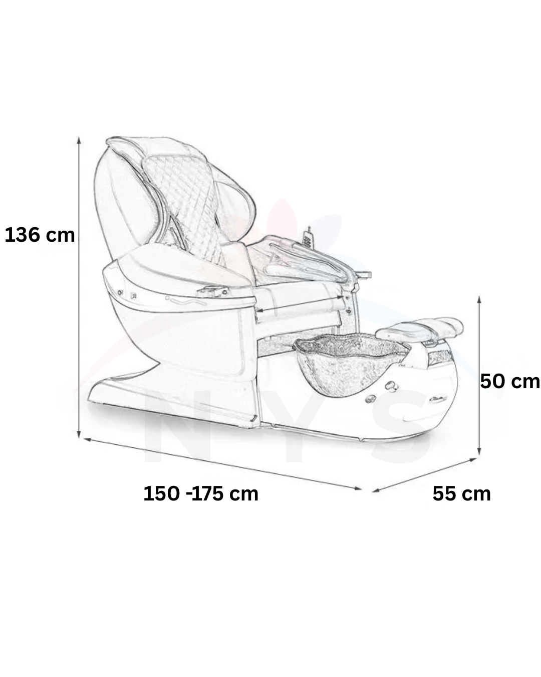 Pedikürstuhl – Deluxe – Bild 3