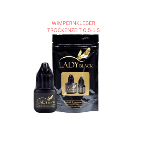 Lady Black - Kleber für künstliche Wimpern - Wimpernkleber - Lashglue