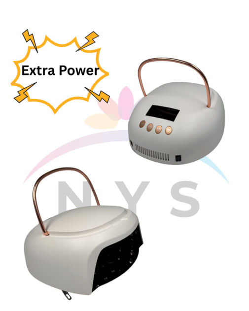 Power Lichthärtungsgerät UV Lampe  LED/UV 80 W mit Akku