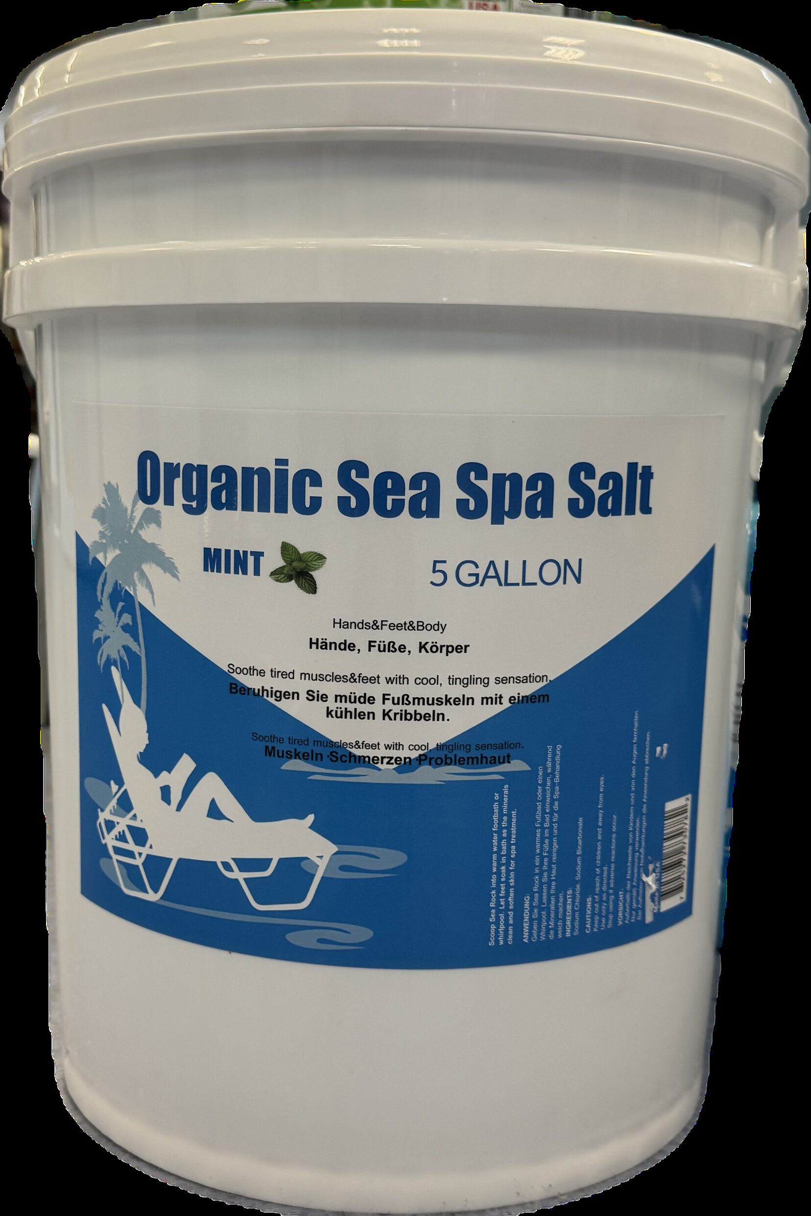 Pedikürsalz Minzeduft – Bild 2